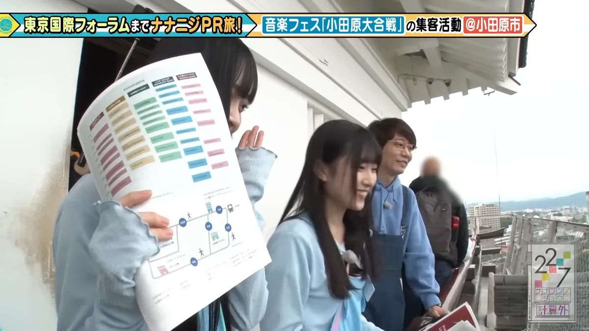 22/7 計算外「ROAD TO 東京国際フォーラム」 の番組スクリーンショット（引用）